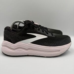 Brooks Ghost Max 2 Women's Size 9 Black White Running Shoes Sneakers 1204201B077